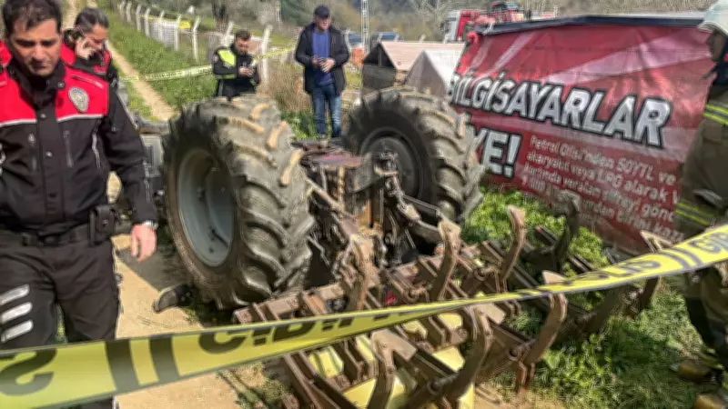 Bursa'da Traktör Kazası: Devrilen Araç Altında Kalan Sürücü Hayatını Kaybetti