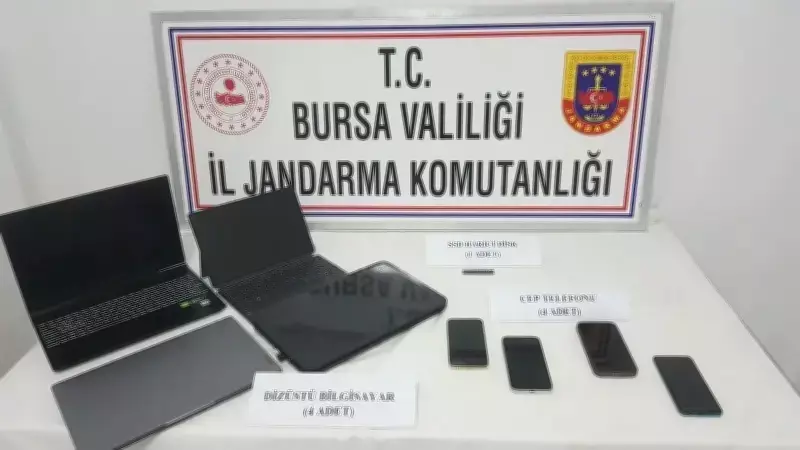 Bursa'da Yasa Dışı Bahis ve Para Aklama Operasyonu: 4 Gözaltı