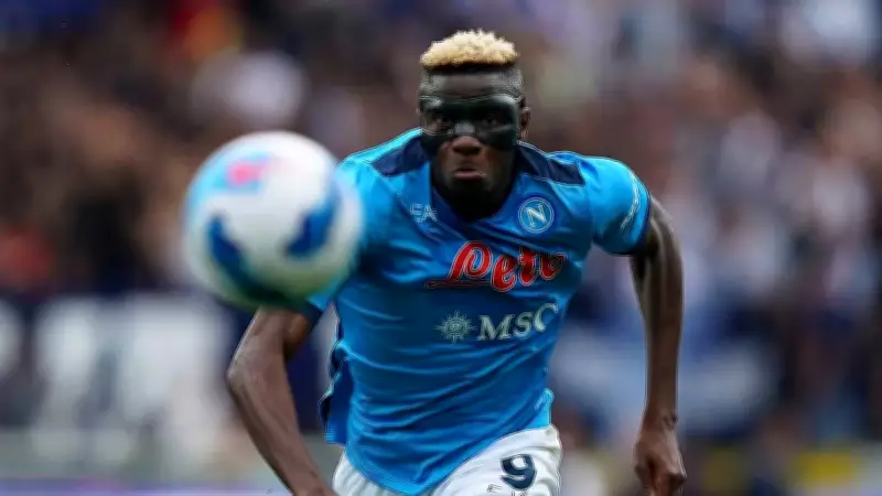 Calzona'dan Şok Osimhen İtirafı: 'Napoli'de Hiç Antrenman Yapmadı'