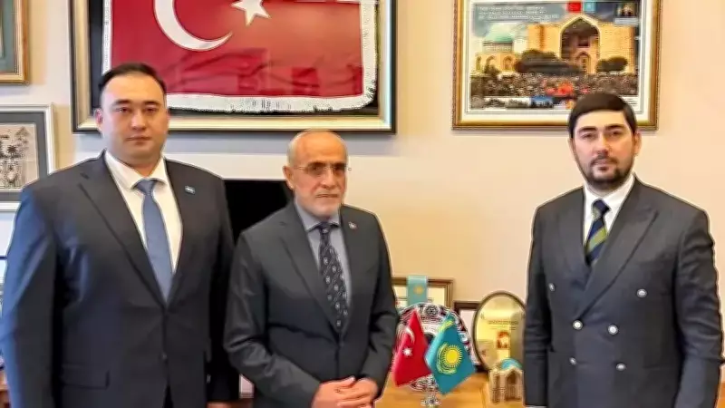 Cumhurbaşkanı Başdanışmanı Topçu, Kazakistan Heyetini Ağırladı: Stratejik Ortaklık Vurgusu