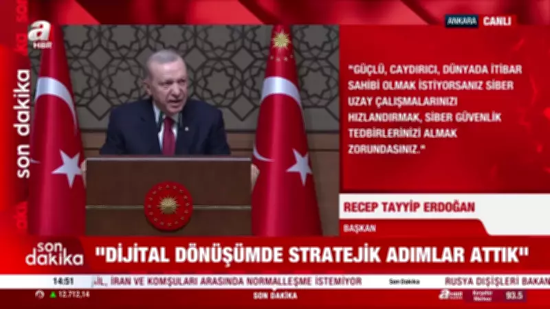 Cumhurbaşkanı Erdoğan: 5G Teknolojisi Dijital Bağımsızlığımızı Perçinleyecek