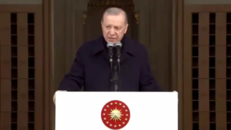 Cumhurbaşkanı Erdoğan, Ankara'daki Hacı İbrahim Demir Camii'nin Açılışını Gerçekleştirdi
