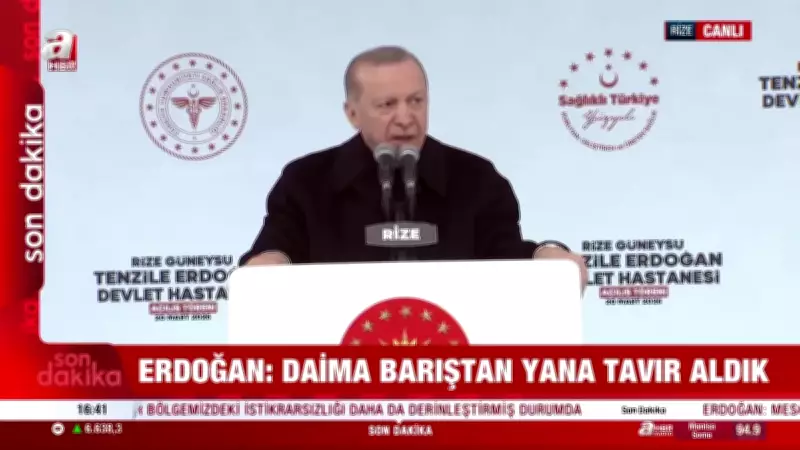 Cumhurbaşkanı Erdoğan: 'Bizim Önceliğimiz İnsanımızın Sağlığıdır'