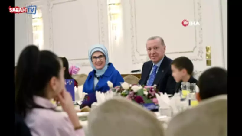 Cumhurbaşkanı Erdoğan, Devlet Himayesindeki Çocuklarla İftarda Buluştu