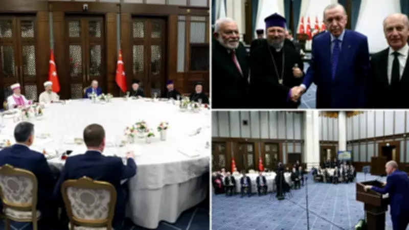 Cumhurbaşkanı Erdoğan, Dini Azınlık Temsilcileriyle İftarda Buluştu