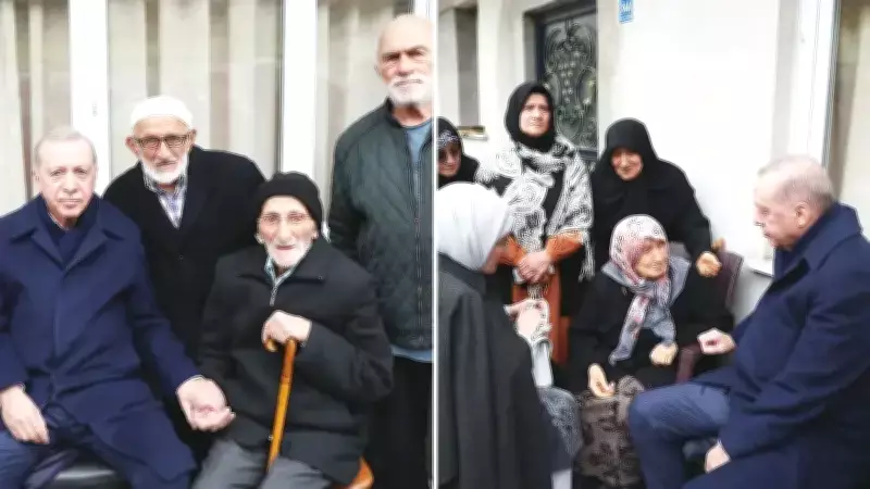 Cumhurbaşkanı Erdoğan, Güneysu'daki Komşularını Ziyaret Ederek Bayram Kutladı