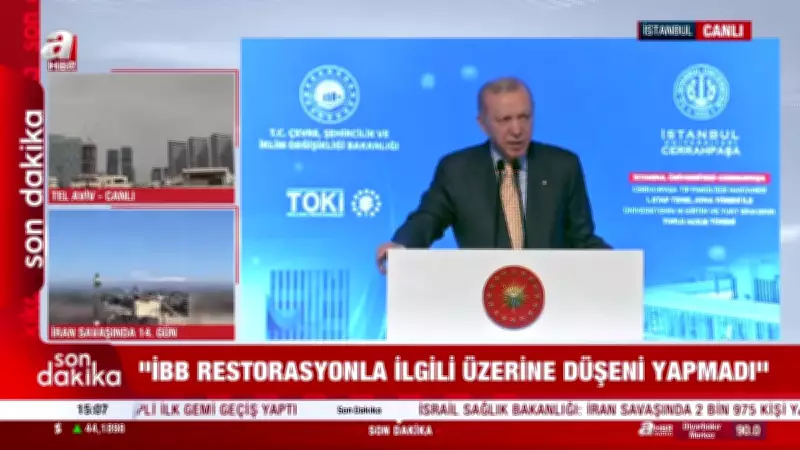 Cumhurbaşkanı Erdoğan'dan İstanbul'daki Açılışta Siyasi Mesajlar