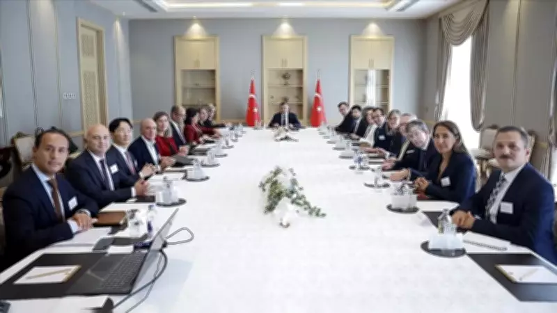 Cumhurbaşkanı Yardımcısı Yılmaz, EBRD Başkanı Renaud-Basso ile Stratejik Görüşme Gerçekleştirdi