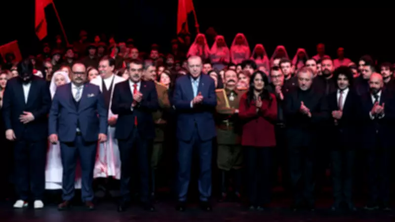 Cumhurbaşkanlığı Külliyesi'nde 'Şüheda 1915' Tiyatro Oyunu Sahnelendi