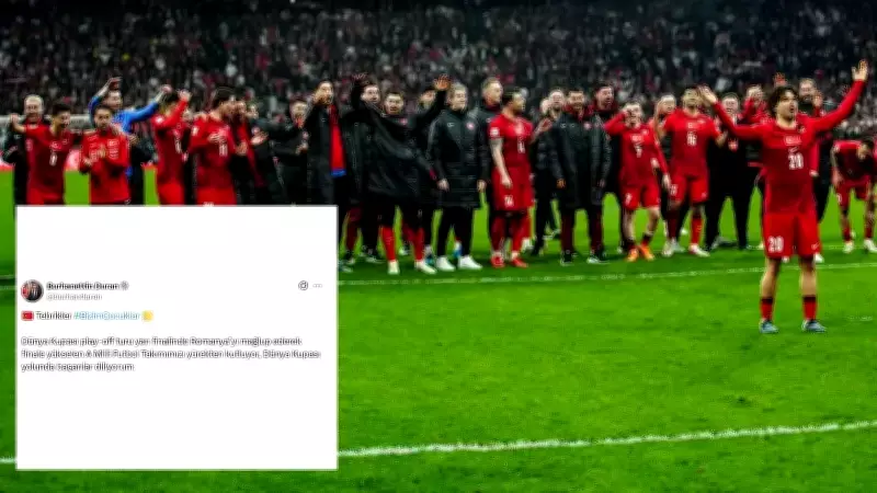 Cumhurbaşkanlığı İletişim Başkanı Duran, Milli Takım'ın Zaferini Kutladı