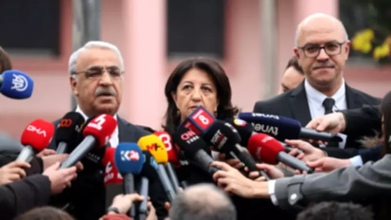 DEM Parti İmralı Heyeti, İçişleri ve Adalet Bakanlarıyla Ankara'da Görüştü