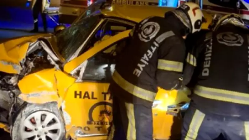 Denizli'de Taksi Kazası: Sürücü Şafak Tatar Hastanede Hayatını Kaybetti