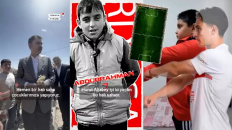 Depremzede Çocukların Futbol Hayali Gerçek Oldu: Bakan Kurum'dan Anlamlı Mesaj