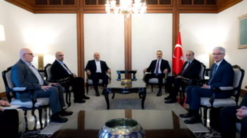 Dışişleri Bakanı Hakan Fidan, Hamas Heyeti ile Ankara'da Görüştü