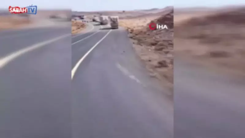 Diyarbakır'da Seyir Halindeki Tır Alev Aldı: Araç Kullanılamaz Hale Geldi