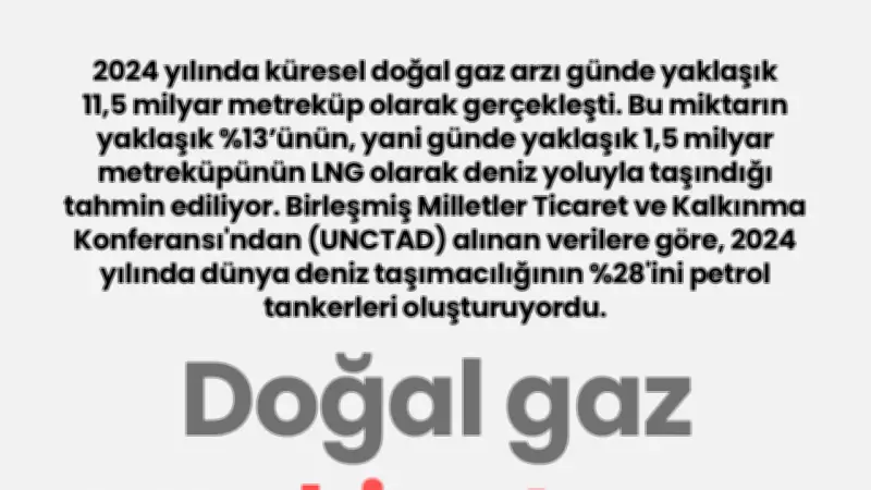 Doğal Gaz Sevkiyatının Hayati Damarları: Boğazların Küresel Enerji Rolü