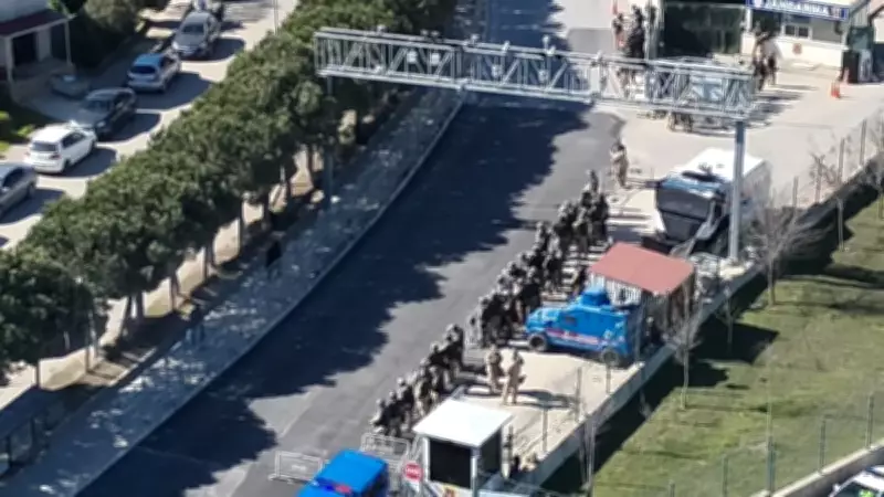 Drone Görüntüleri Gerçeği Gösterdi: İmamoğlu Davasında Silivri Çevresi Boş Kaldı