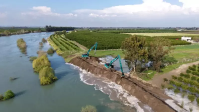 DSİ'nin Taşkın Riskine Karşı Çalışmaları Hız Kesmeden Devam Ediyor