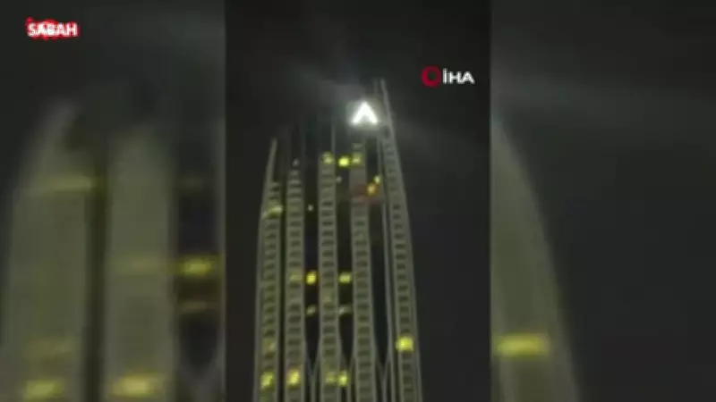 Dubai'de Sivil Bina İHA Saldırısına Uğradı: Yangın Kontrol Altına Alındı