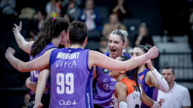 Eczacıbaşı Dynavit, Şampiyonlar Ligi'nde KS Developres'i 3-1 Mağlup Etti