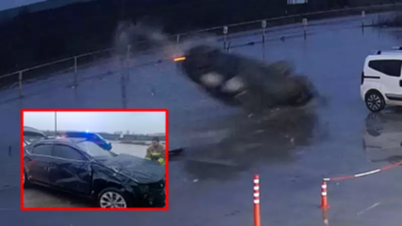 Edirne'de Korkunç Kaza: Araç 60 Metre Takla Atarak Hurdaya Döndü