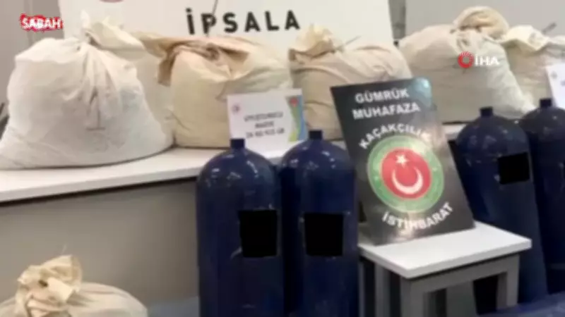 Edirne'de LPG Tanklarından 35 Kilo Uyuşturucu Ele Geçirildi