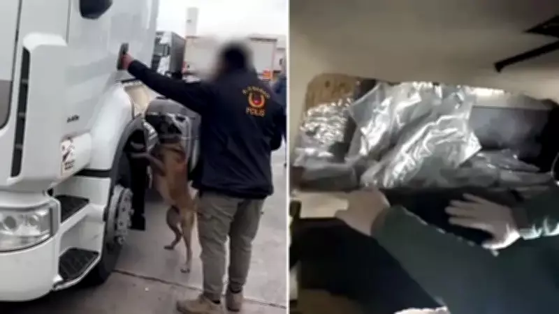 Edirne'de TIR'da 53 Kilo Skunk Yakalandı, 2 Şüpheli Gözaltında