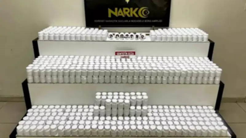 Edremit'te Büyük Uyuşturucu Operasyonu: 42 Bin 600 Hap Ele Geçirildi