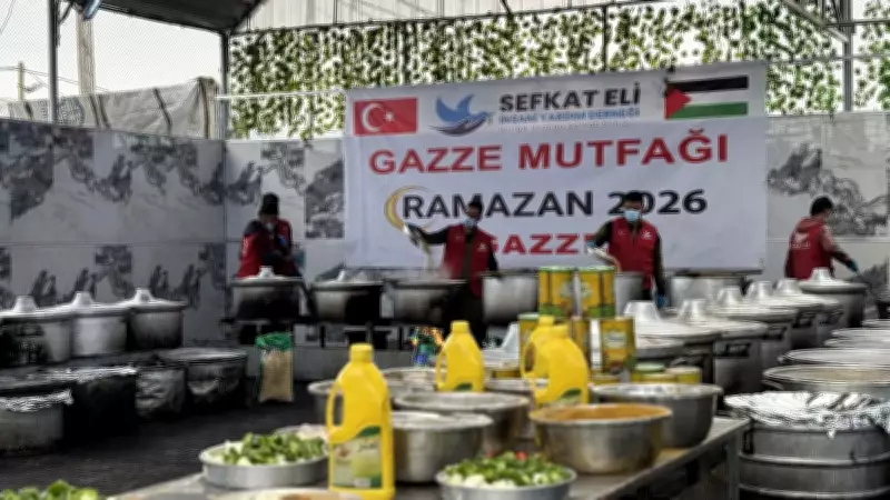 Şefkat Eli Derneği Gazze'de Ramazan Bereketini 20 Bin İftar ve 330 Bin Gıda Paketiyle Yaşatıyor