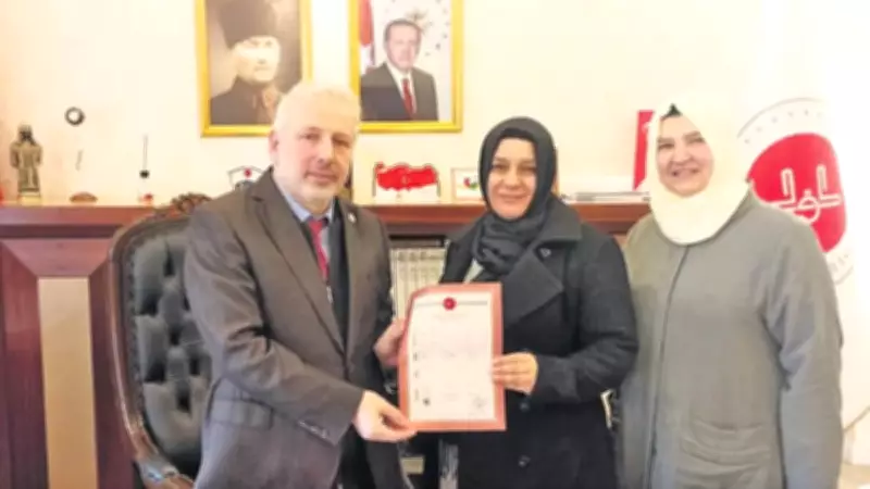 Şehit Polisin Eşi, Evini Kur'an Kursu Olarak Diyanet Vakfı'na Bağışladı