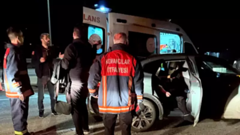 Elazığ'da İki Otomobil Çarpıştı: 7 Kişi Yaralandı