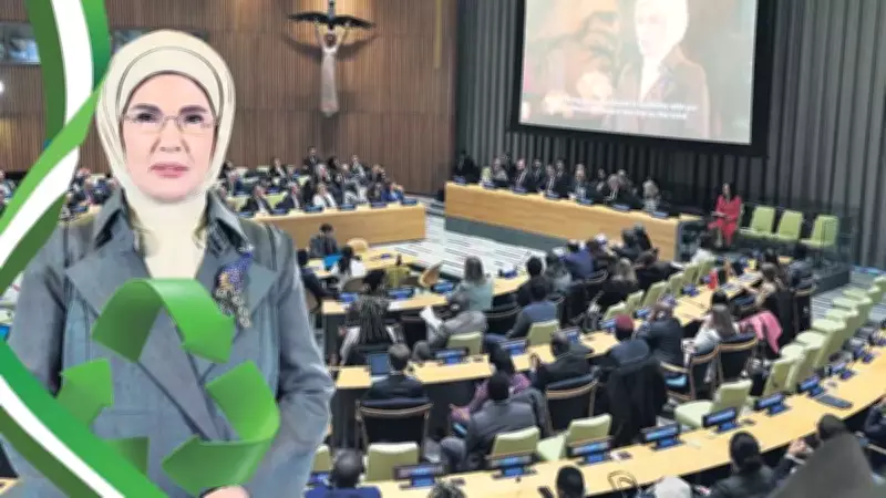 Emine Erdoğan BM'de Gıda İsrafına Karşı Çağrı Yaptı: 'Çocukların Aç Kalmadığı Dünya İçin El Ele'