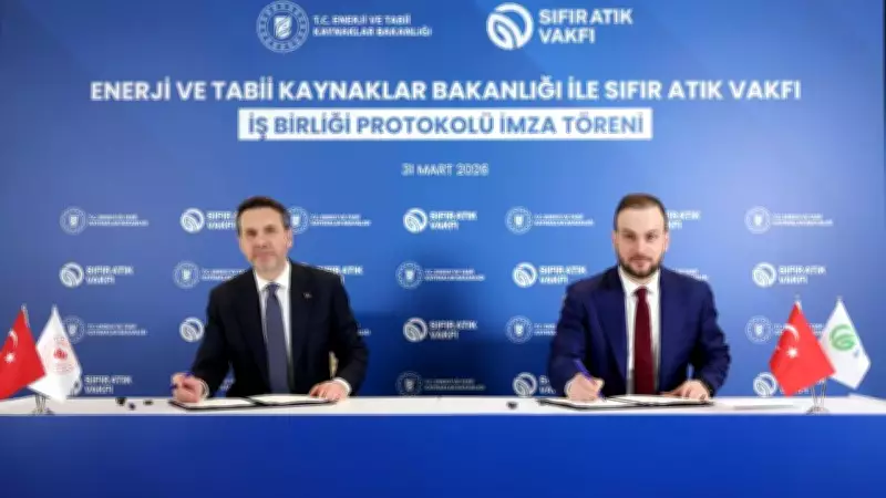 Enerji Bakanlığı ve Sıfır Atık Vakfı'ndan Tarihi İş Birliği Protokolü
