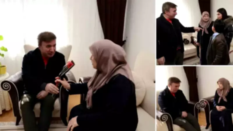 Erzincan Valisi Hamza Aydoğdu, 8 Mart'ta Şehit Annesini Ziyaret Etti