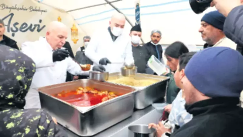 Erzurum Belediyesi'nden Ramazan'da 17 Bin Kişiye İftar Sofrası