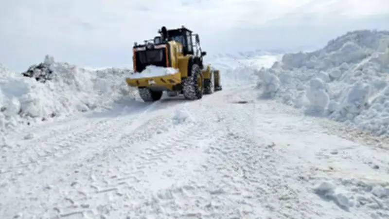 Erzurum, Tunceli ve Kars'ta 198 Yerleşim Yerinin Yolu Kapandı