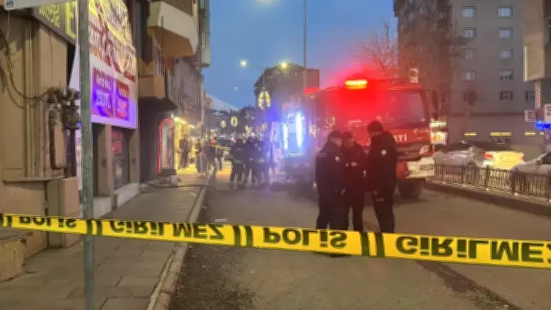 Erzurum'da Halı Mağazasında Çıkan Yangın İtfaiye Ekiplerince Kontrol Altına Alındı