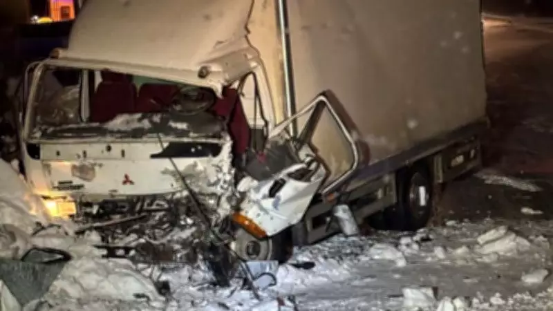 Erzurum'da İki Kamyonet Çarpıştı: Bir Sürücü Hayatını Kaybetti, Diğeri Yaralandı