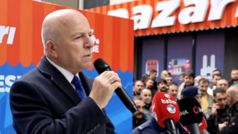 Erzurum'da Sosyal Belediyecilik Hamlesi: Halk Pazarları 14. Şubesi Açıldı