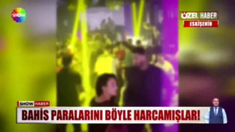 Eskişehir'de Yasa Dışı Bahis Çetesi Vurgunu Gece Kulüplerinde Dansözlerle Harcadı