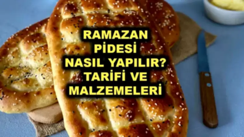 Evde Ramazan Pidesi Yapımı: Osmanlı'dan Gelen Lezzetin Pratik Tarifi