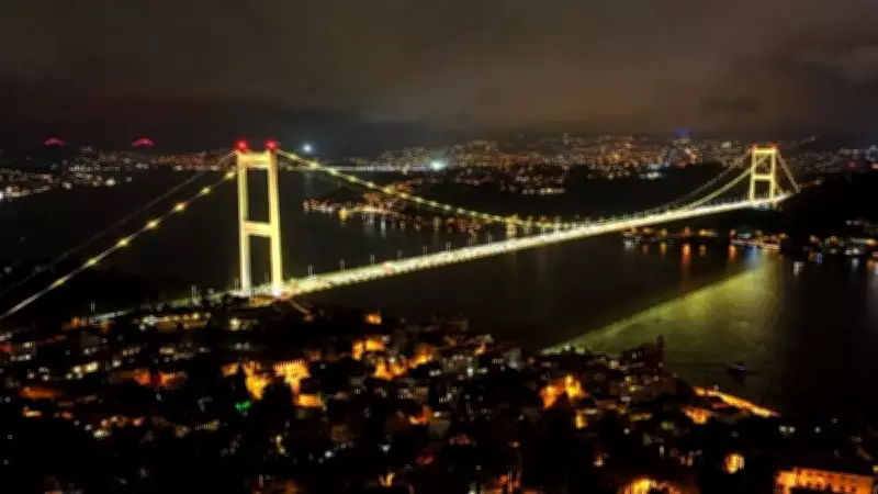 Fatih Sultan Mehmet Köprüsü Endometriozis Farkındalığı İçin Sarıya Büründü