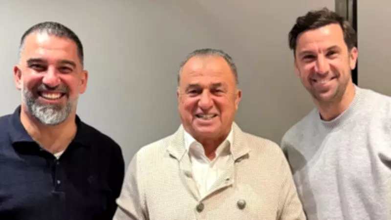 Fatih Terim, Arda Turan'ın Shakhtar Donetsk Kampını Ziyaret Etti