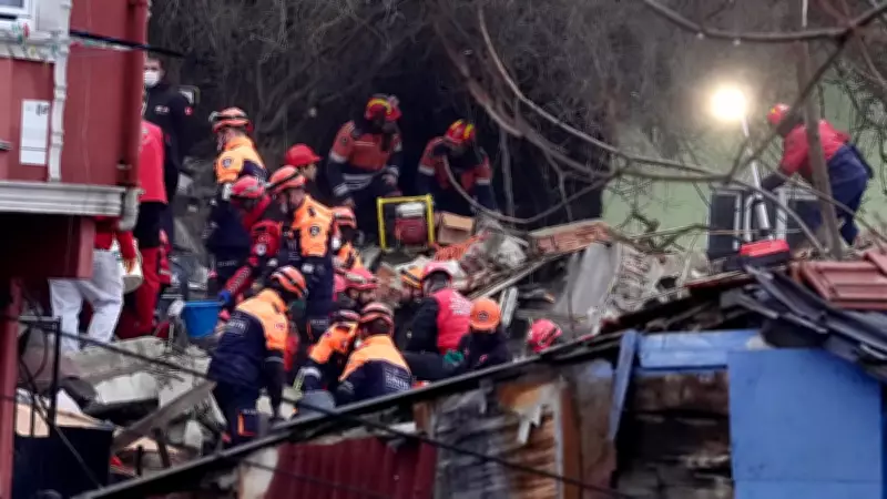 Fatih'teki Doğalgaz Patlamasında Mahalle Sakinleri Dehşet Anlarını Anlattı