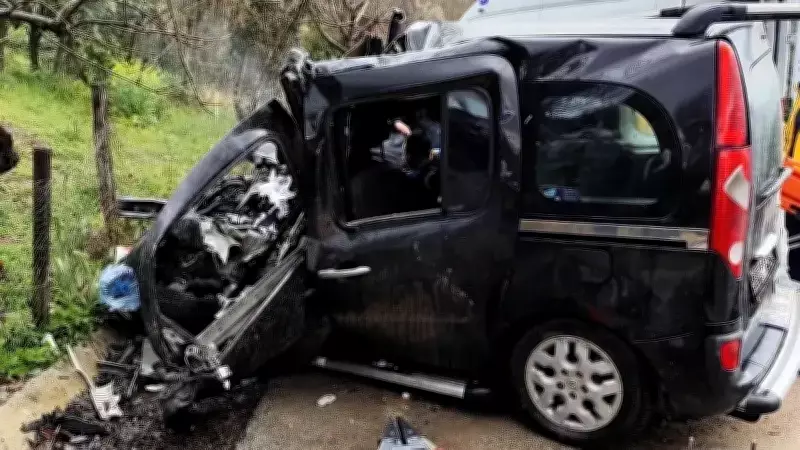 Fatsa'da Korkunç Kaza: Kamyon ile Kamyonet Çarpıştı, 1 Ölü 3 Yaralı