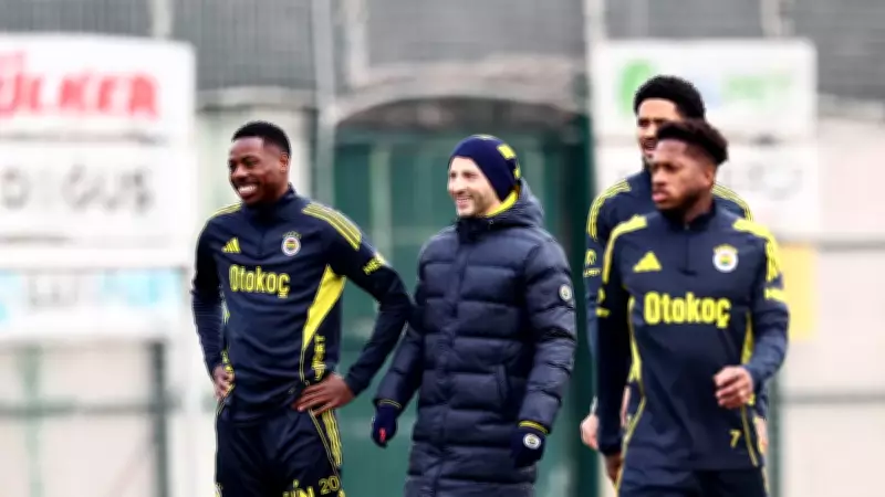 Fenerbahçe, Beşiktaş Derbisi İçin Antrenmanlara Yoğunlaştı