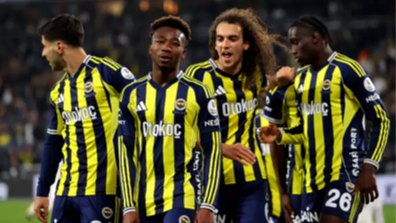 Fenerbahçe, Gaziantep FK'yı 3-1 Mağlup Etti, Süper Lig'de Liderliğini Sürdürdü