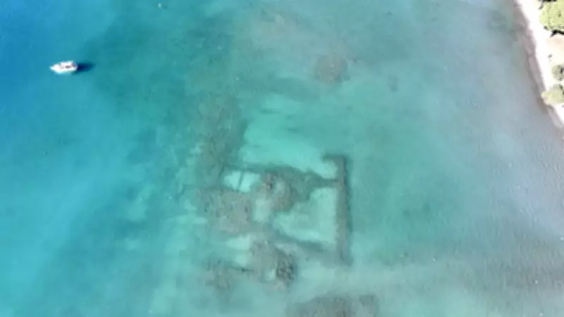 Fethiye'de Deniz Altındaki Tarihi Kalıntılar 1. Derece Sit Alanı İlan Edildi