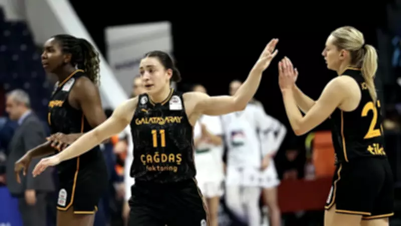 Galatasaray Çağdaş Faktoring, Halkbank Kadınlar Basketbol Süper Ligi'nde Finale Yükseldi