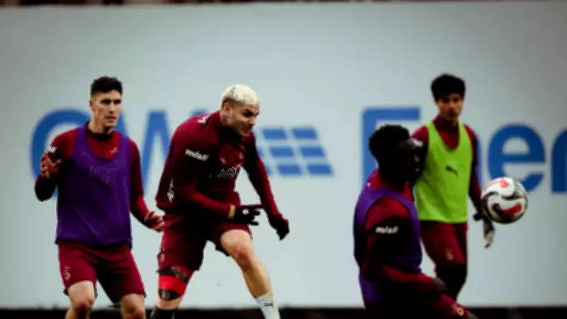 Galatasaray, Beşiktaş Derbisi Hazırlıklarına Başladı: Sallai, Akgün ve Icardi Takımla Çalıştı